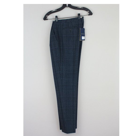 NWT Piazza Sempione Laura Plaid Trousers | Designer Tailored Trousers - Picture 7 of 9